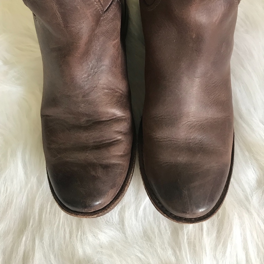 Frye Paige Tall Brown Riding Boots*SENT TO COBBLER - Picture 4 of 8